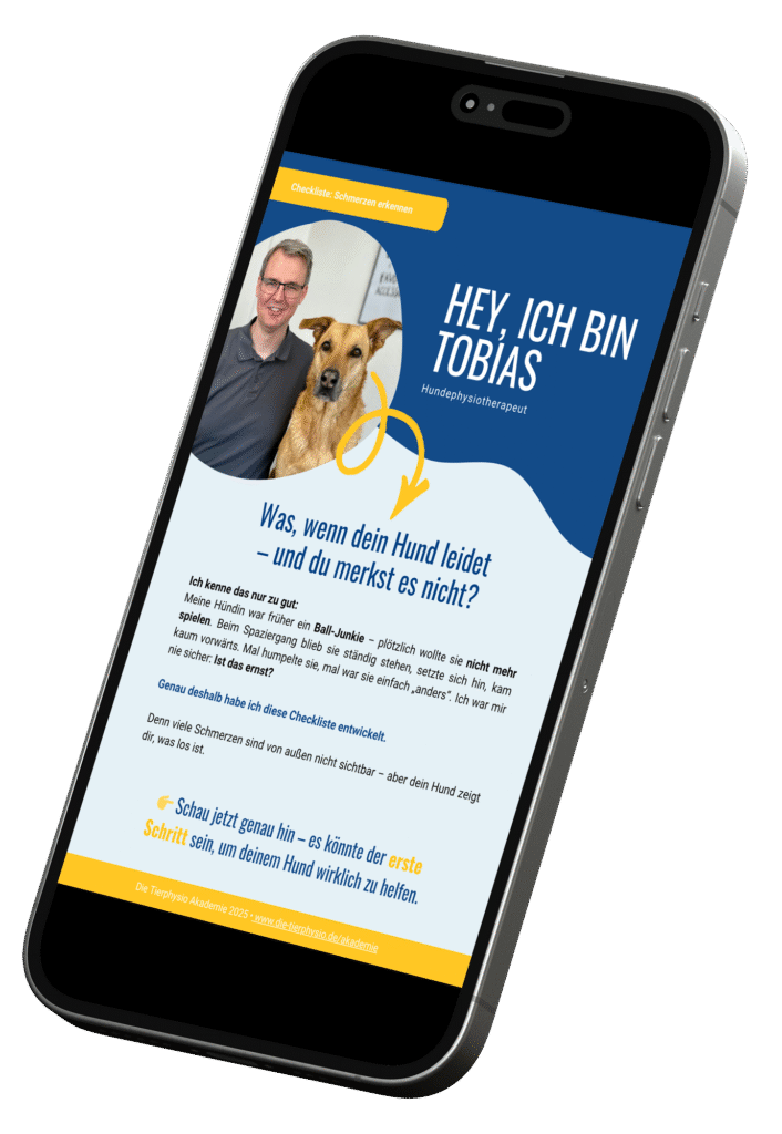 Checkliste Schmerzen beim Hund